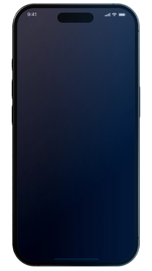 Mobile Handelsoberfläche von Davornex App